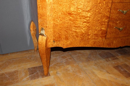 Enfilade d'époque Art Déco En Sycomore