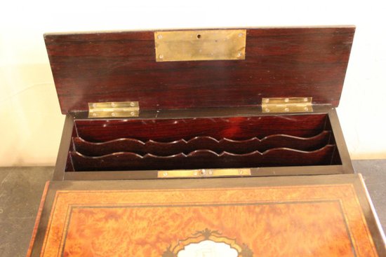 Napoleon III Marquetry Writing Case