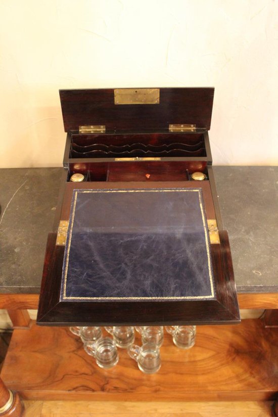 Napoleon III Marquetry Writing Case