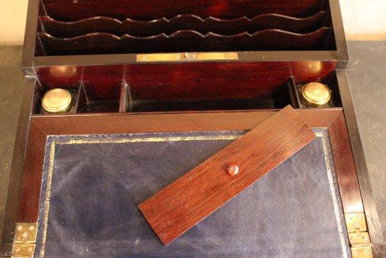Napoleon III Marquetry Writing Case