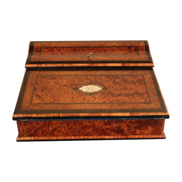 Napoleon III Marquetry Writing Case