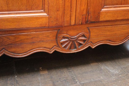 Louis XV Sideboard In Oak XVIII