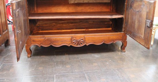 Louis XV Sideboard In Oak XVIII