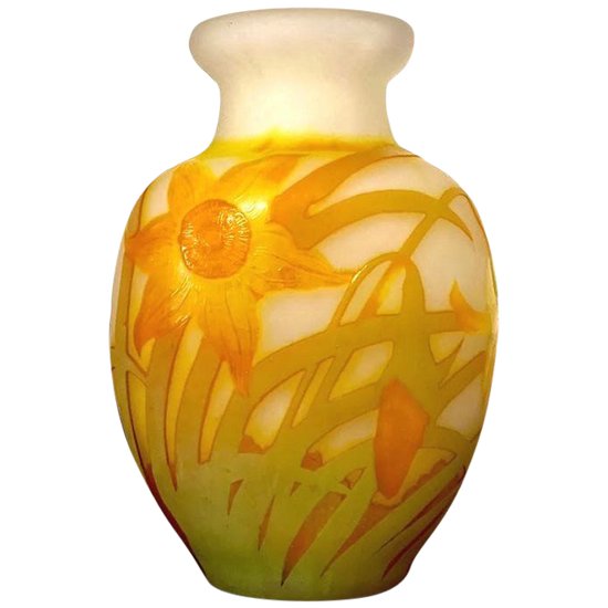 Emile Gallé Jugendstil-Vase