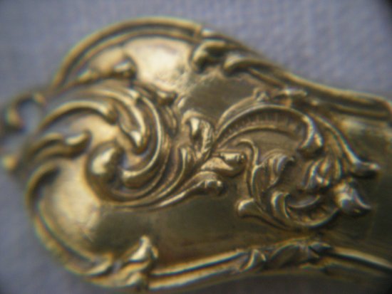 12 cuillères café/dessert en vermeil monogramme minerve Orfvèvre CH.BUZOT XIXème (réf D 0094)