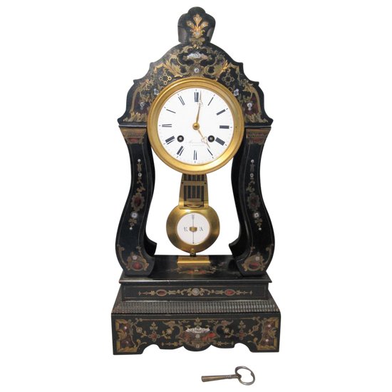 Orologio intarsiato d'epoca Napoleone III