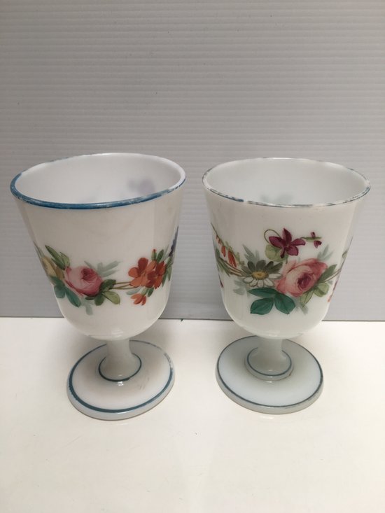 PAIRE DE VERRE SAINT LOUIS