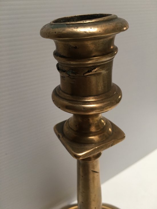 16th century bronze torch
