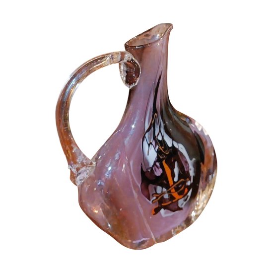 Multilayer glass pitcher - Jean- Paul Raymond- XX E S.