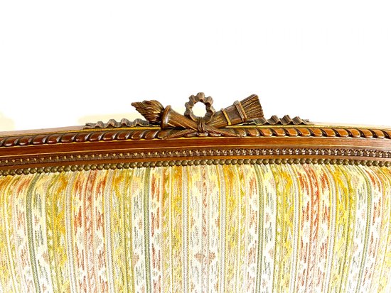 Banksofa im Stil Louis XVI