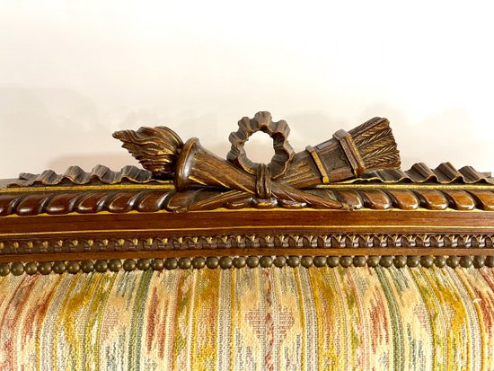 Banksofa im Stil Louis XVI