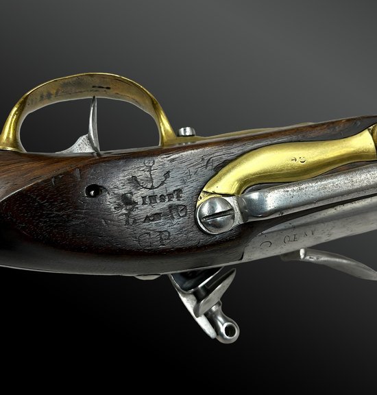 Pistolet de marine modèle 1786 - France - XVIIIème siècle