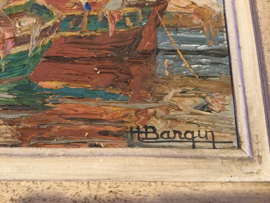 Marine signiert H.BARGIN