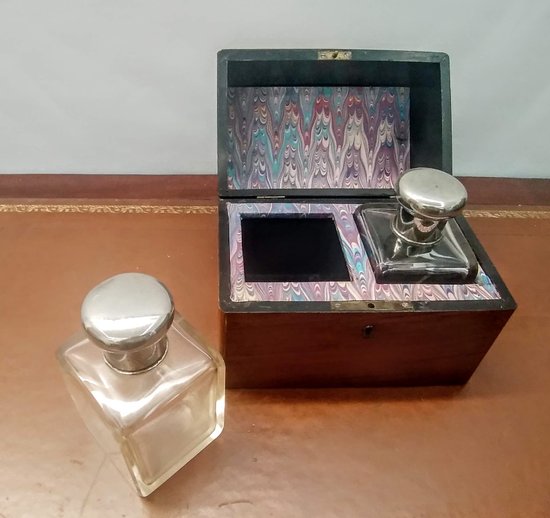 Boîte  thé, tea caddy.