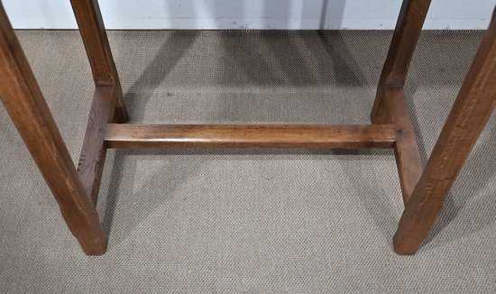 Petit Pupitre d’Écolier en Chêne et Pin – 1920