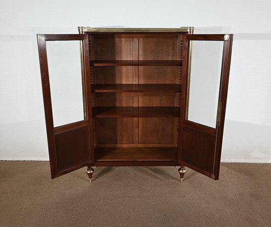 Bibliothèque en Acajou, style Louis XVI – 2ème moitié XIXe
