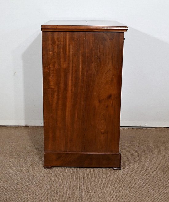 Small Chest of Drawers in Mahogany Burl - End of XIXth century
