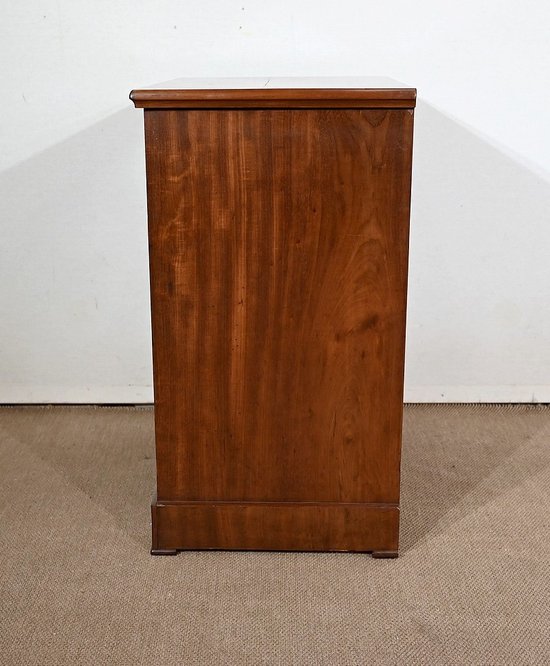 Small Chest of Drawers in Mahogany Burl - End of XIXth century