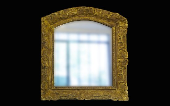 Mirror in gilded wood Louis XIV XVIIth century