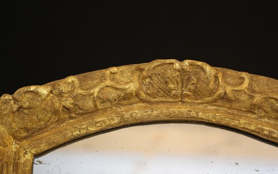 Mirror in gilded wood Louis XIV XVIIth century