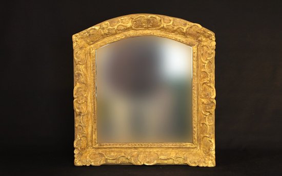 Mirror in gilded wood Louis XIV XVIIth century