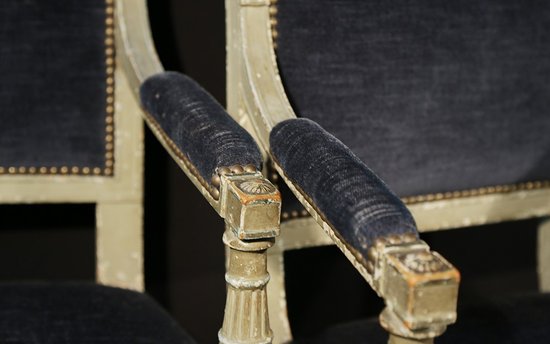 Paire de fauteuil Directoire  XVIIIème siècle 
