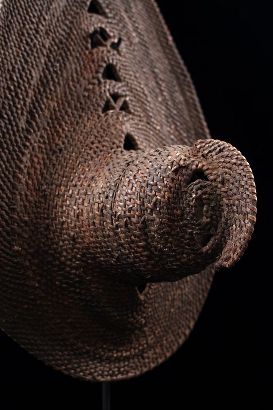 maschera di yam, arte tribale, arte oceanica, cesteria, Papua Nuova Guinea, cesteria
