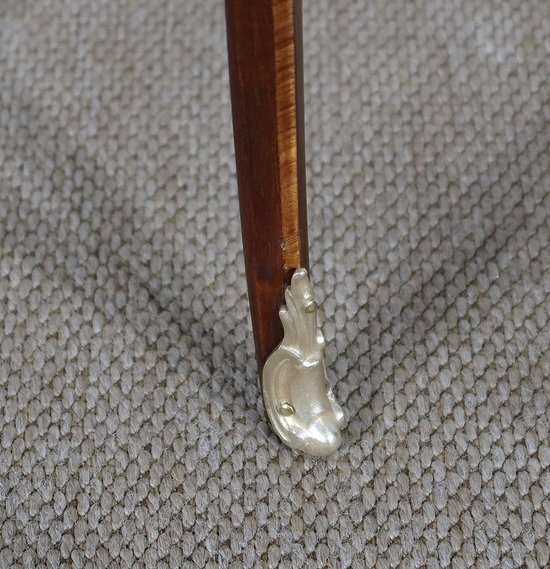 Élégante petite Table Rognon en Acajou et Bois de Rose – début XXe