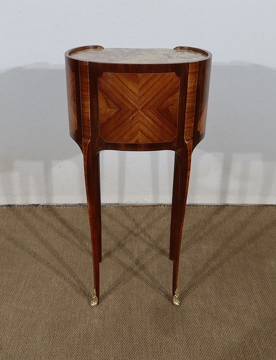 Élégante petite Table Rognon en Acajou et Bois de Rose – début XXe