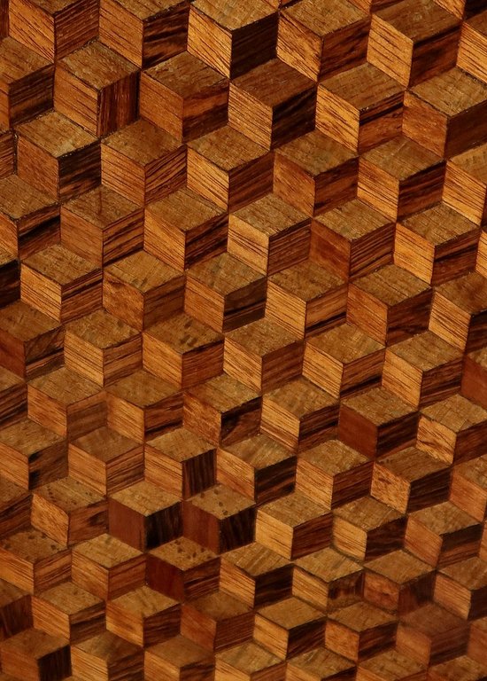 Petit Chiffonnier en Marqueterie de bois précieux, époque Napoléon III – Milieu XIXe