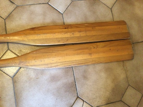 Paire de rames anciennes 