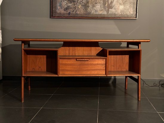 Gunni Omann, Desk Model 75 For Omann Jun Mobelfabrik 1960