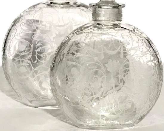 Toilettengarnitur aus Baccarat-Kristall 1940