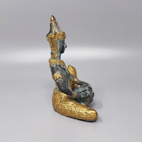 1940 Superba statua decorativa orientale. Divinità tailandese.