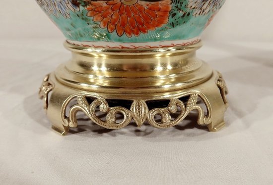 Coppia di lampade a olio, periodo Napoleone III - metà del XIX secolo