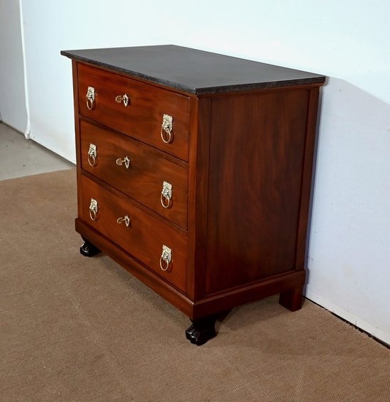 Petite Commode en Acajou de Cuba, Retour d’Égypte Empire – Début XIXe