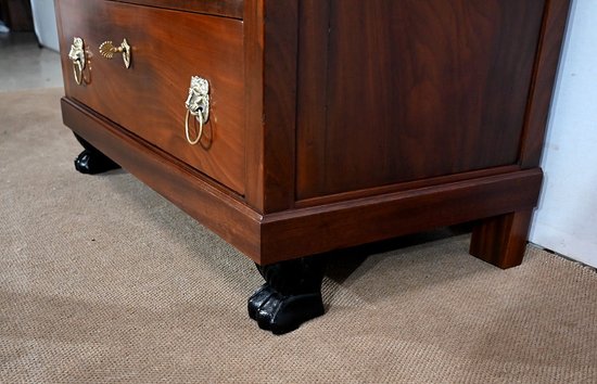 Petite Commode en Acajou de Cuba, Retour d’Égypte Empire – Début XIXe