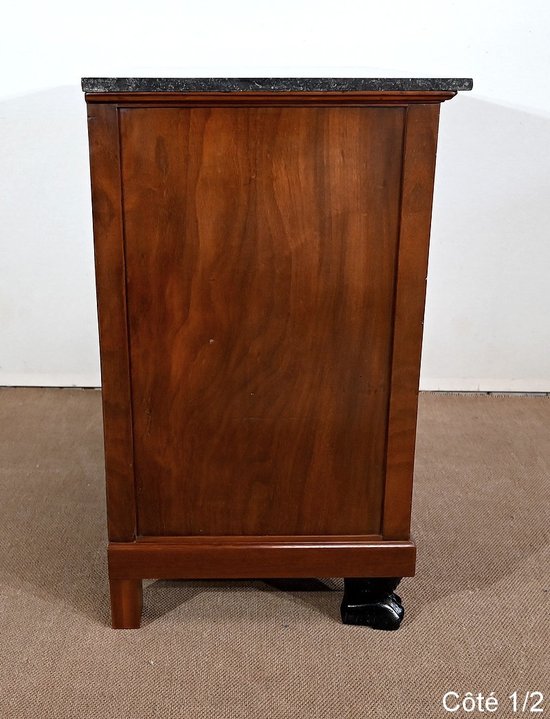 Petite Commode en Acajou de Cuba, Retour d’Égypte Empire – Début XIXe