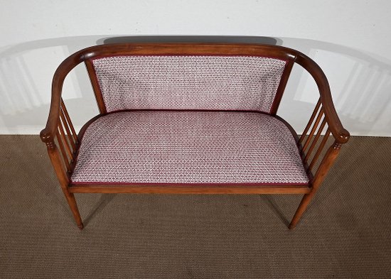 Ensemble de Salon Art déco en Hêtre massif – 1940