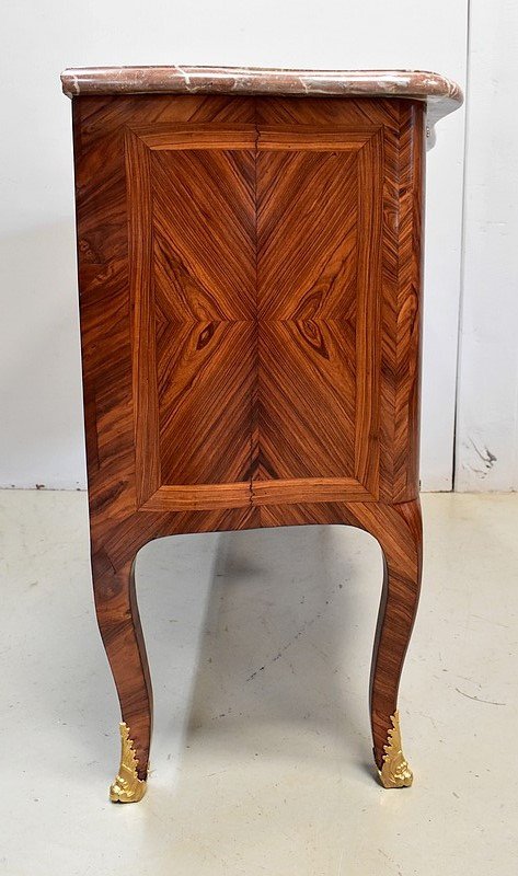 Sideboard in Violet wood, Louis XV style - End of XIXth century