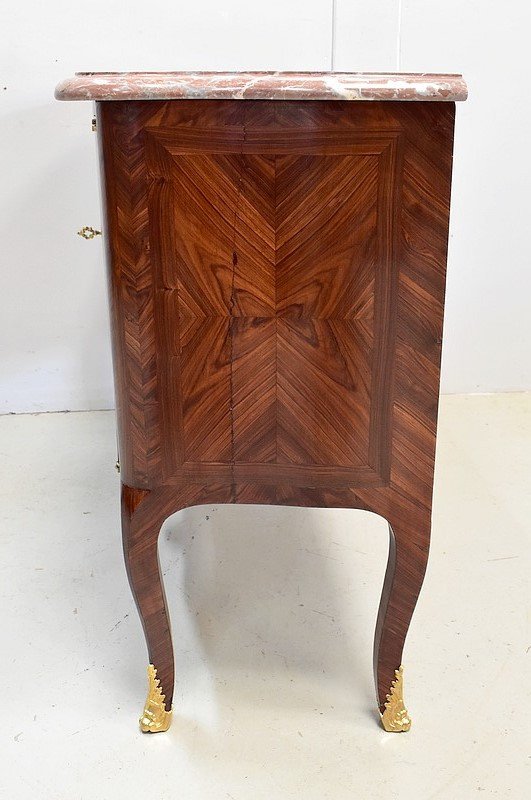 Sideboard in Violet wood, Louis XV style - End of XIXth century