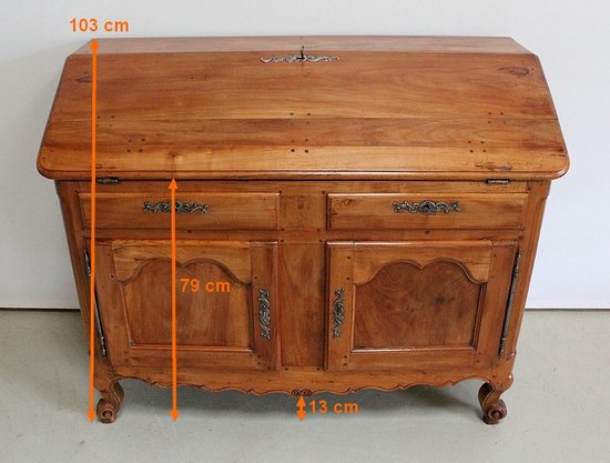 Buffet Écritoire en Merisier Massif – XVIIIe