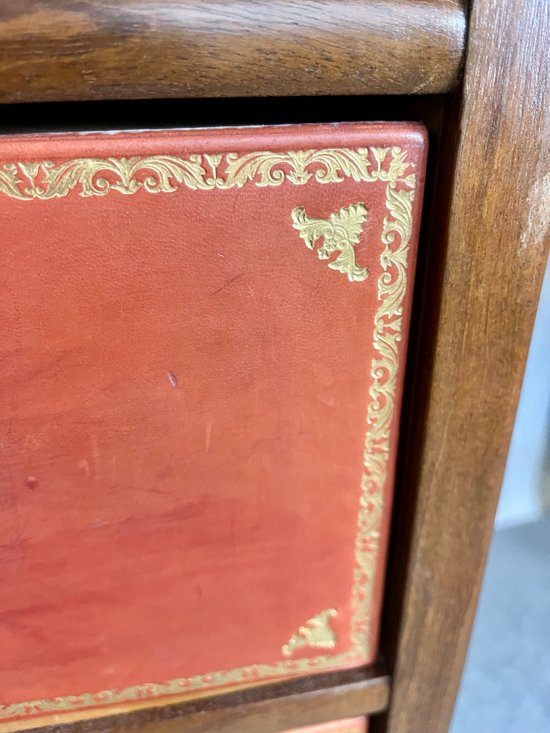 Mahogany empire notary box