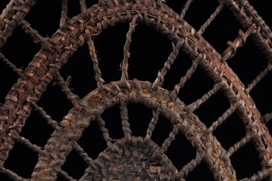 Yamswurzelmaske, Stammeskunst, Ozeanische Kunst, Korbflechten, Papua-Neuguinea, Korbflechten