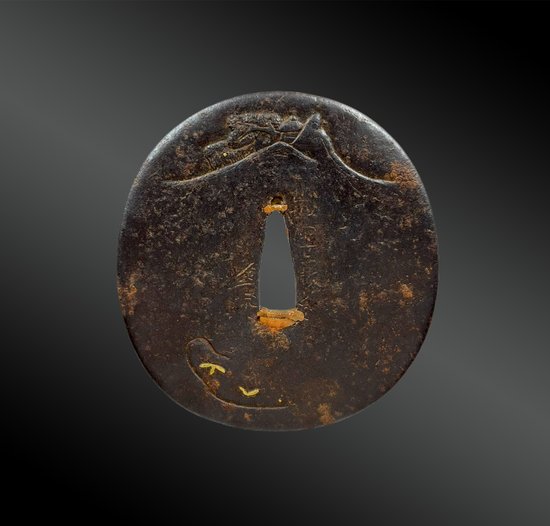 GUARDIA KATANA, detta tsuba - Giappone - Periodo Edo (1603-1868)