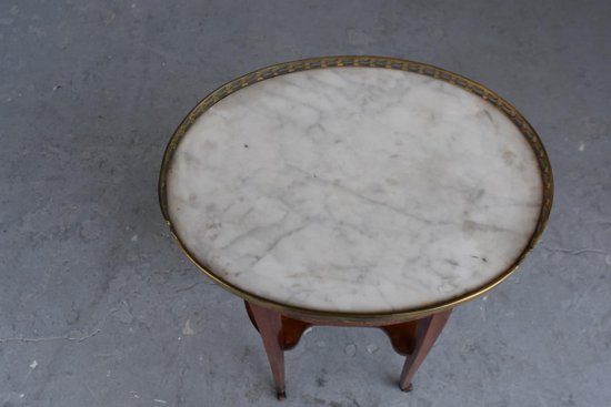 Table De Chevet Rognon Louis XVI Estampillée J.b Vassous (1739-1807)