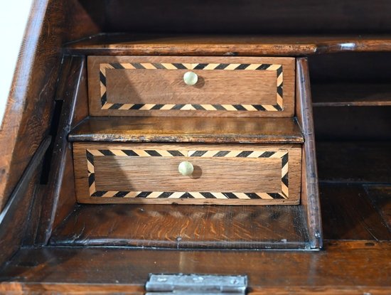 Bureau de Pente en Chêne, style Directoire – 2ème partie XIXe