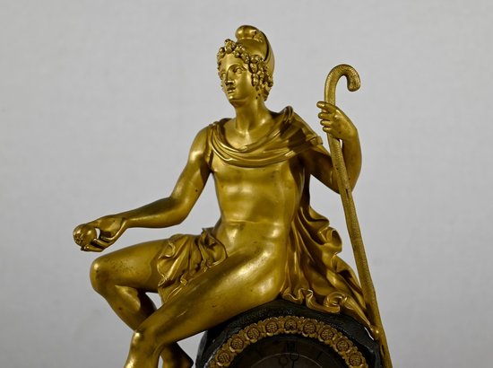 Orologio in bronzo dorato, periodo Carlo X - Inizio XIX secolo