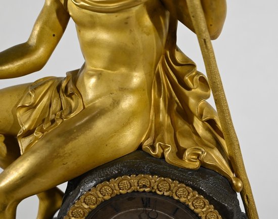 Orologio in bronzo dorato, periodo Carlo X - Inizio XIX secolo