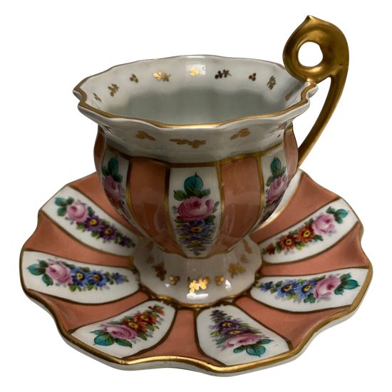 TAZZA DI CIOCCOLATO IN SASSONIA